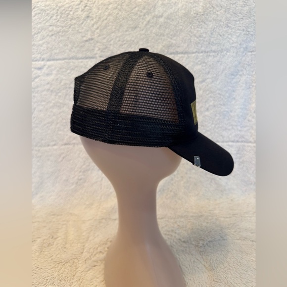 EUC AMIRI Wild Ones Embroidered Cap in Black & Yellow - Picture 2 of 11